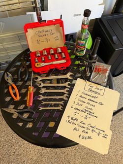 Assortment of tools