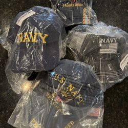 Brand New US NAVY Hats 