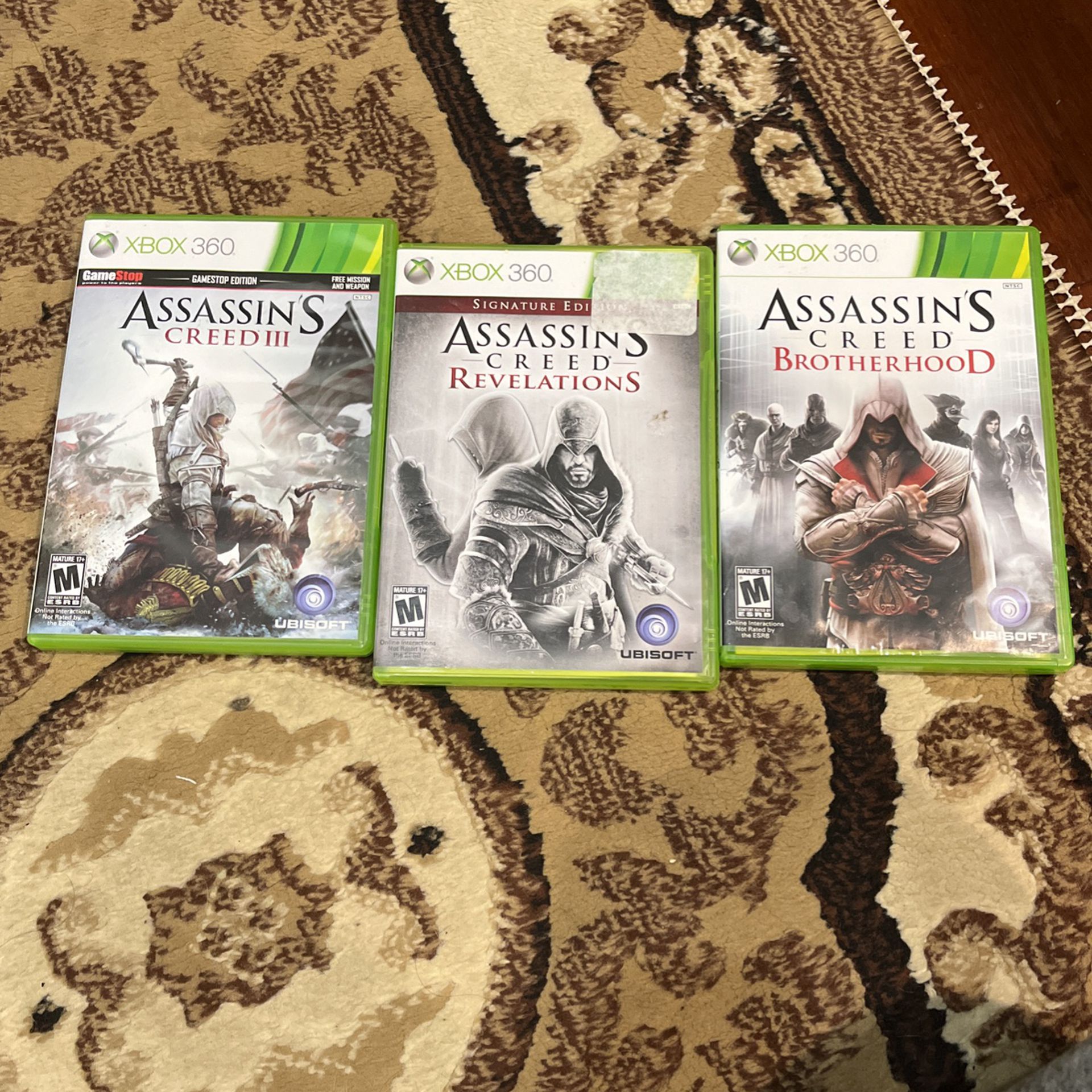 Assassins Creed Xbox 360 Games