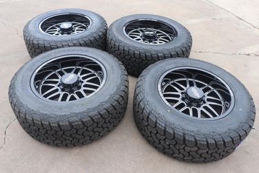 NEW 20X10 WHEELS AND TIRES