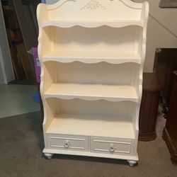 Bookshelf With 2 Drawers
