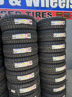 265/70r16 Falken tires nuevas con 65,000 millas de garantía las 4