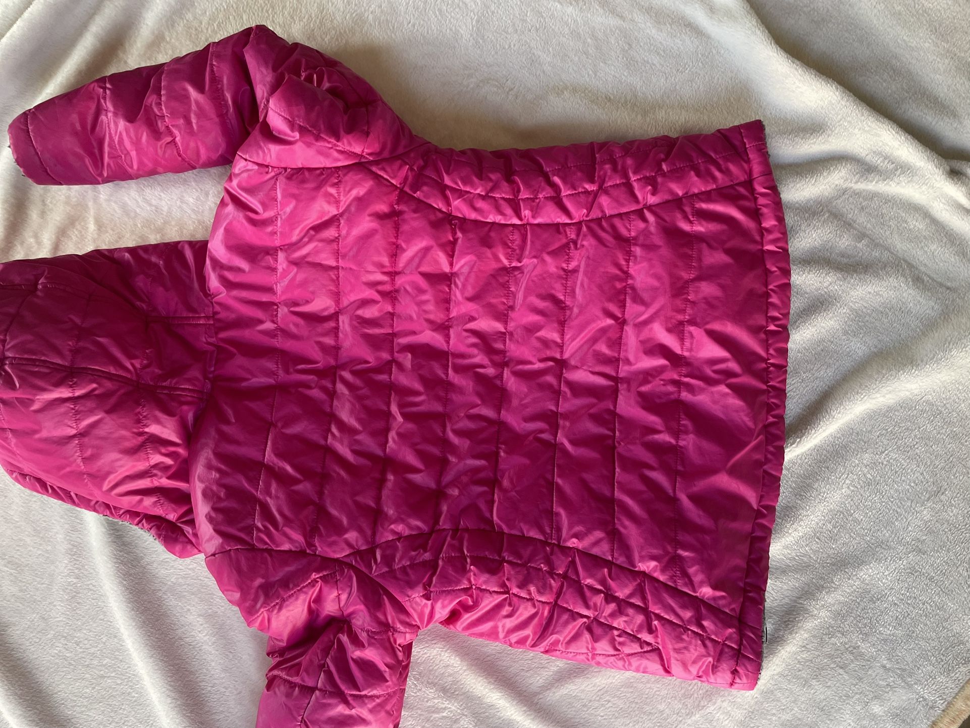 Pink Double Side Girl Jacket Size 10/12