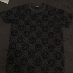 t-shirt versace black
