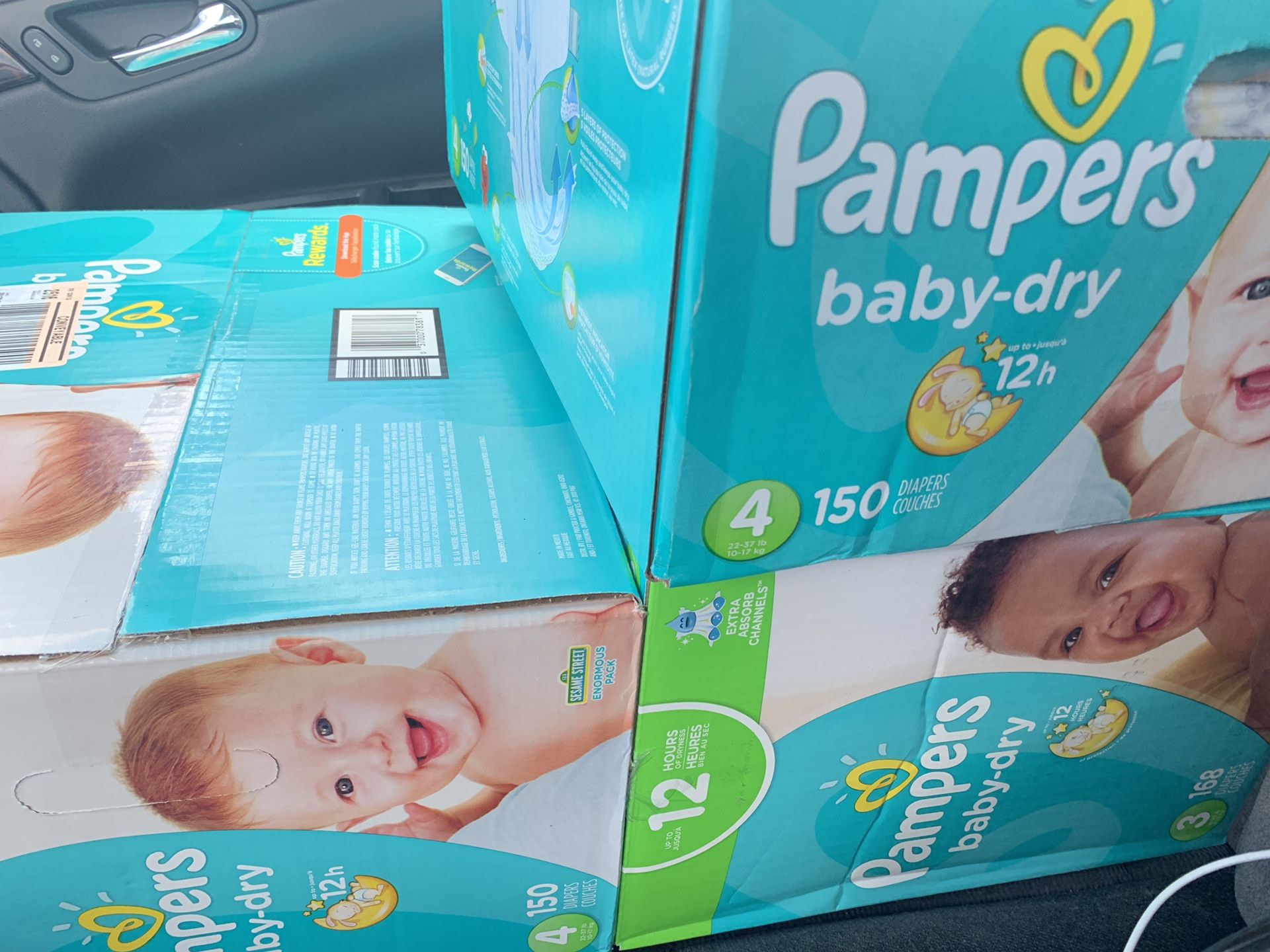 Pampers diapers