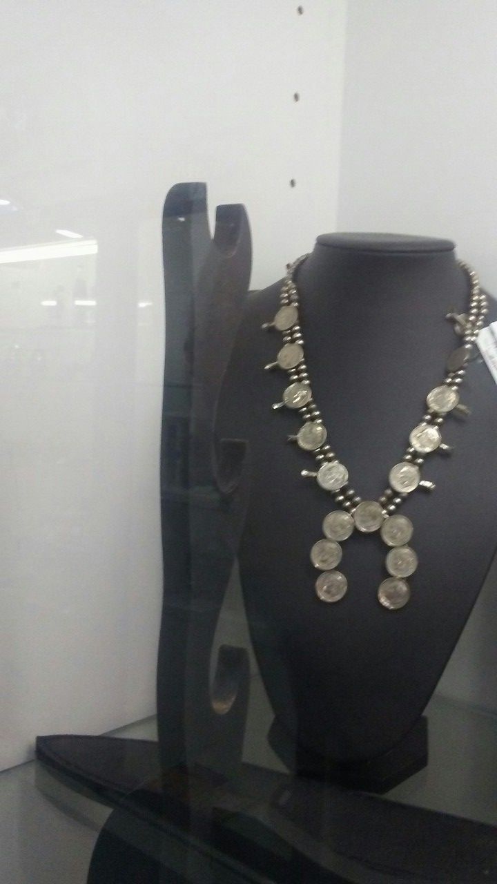 Silver squash blossom