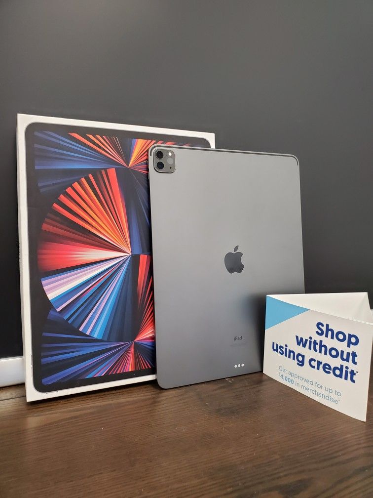 Apple iPad Pro 12.9in M2 Chip LTE + WIFI - $1 DOWN TODAY, NO CREDIT NEEDED