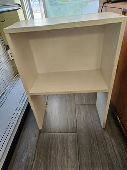 Small White Wooden Shelf
