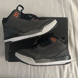 Jordan 3 Retro Fear PS Size 12C USED