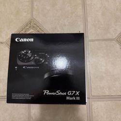 Canon Powershot G7x Mark iii