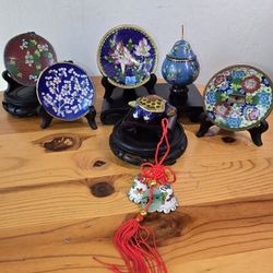  19 Piece Cloisonne Lot!! GREAT DEAL!!