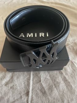 Black AMIRI belt size 110 ‼️👍