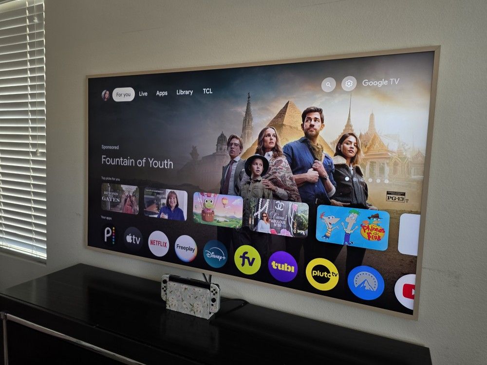 TCL NXT FRAME 4K 65" TV