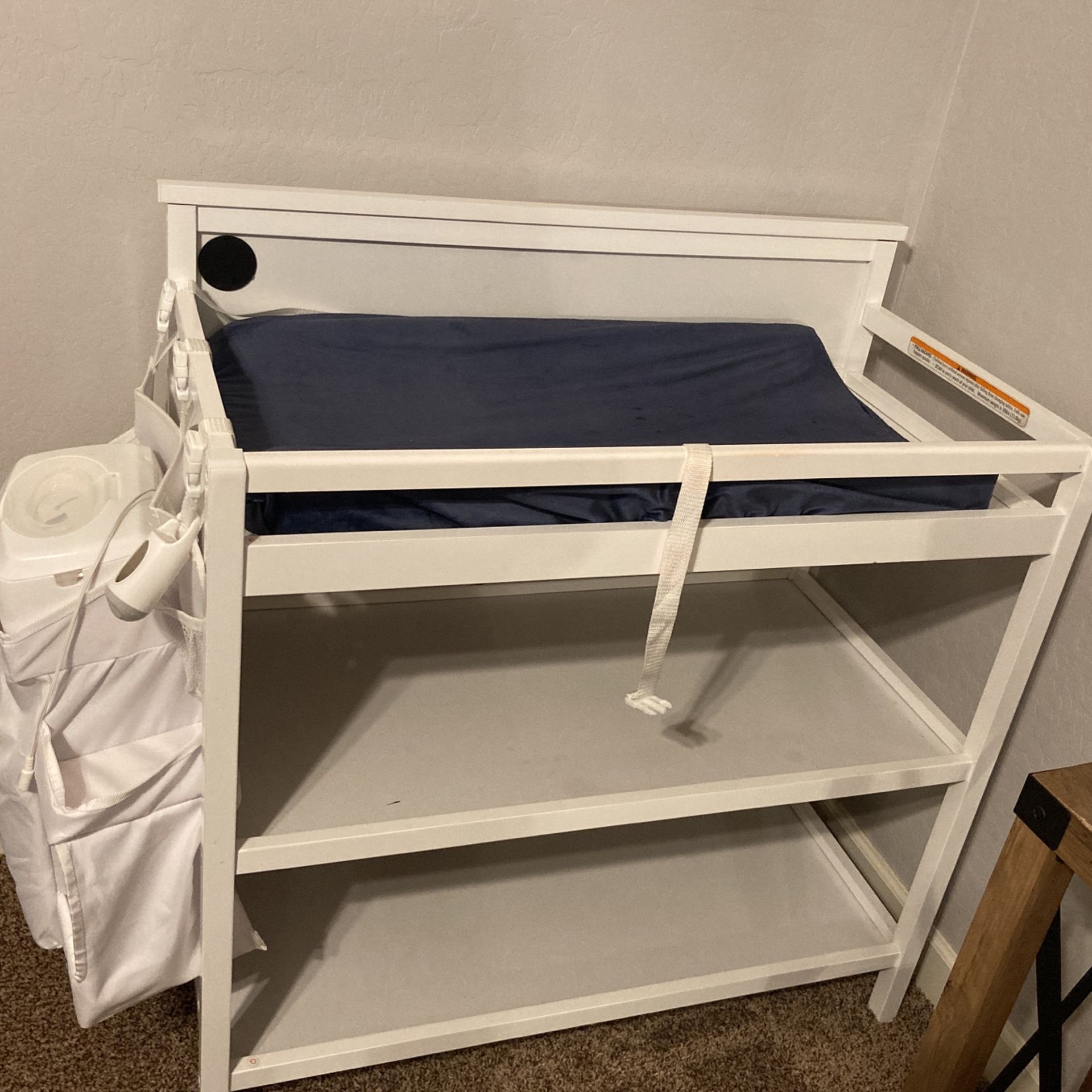 Baby Changing Table With Pad 