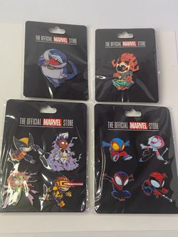 Marvel Comic Con Pins