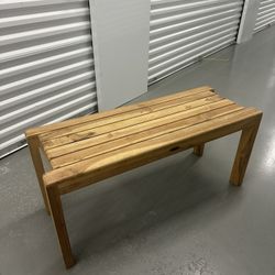 Wooden Bench Indoor or Ourdoor