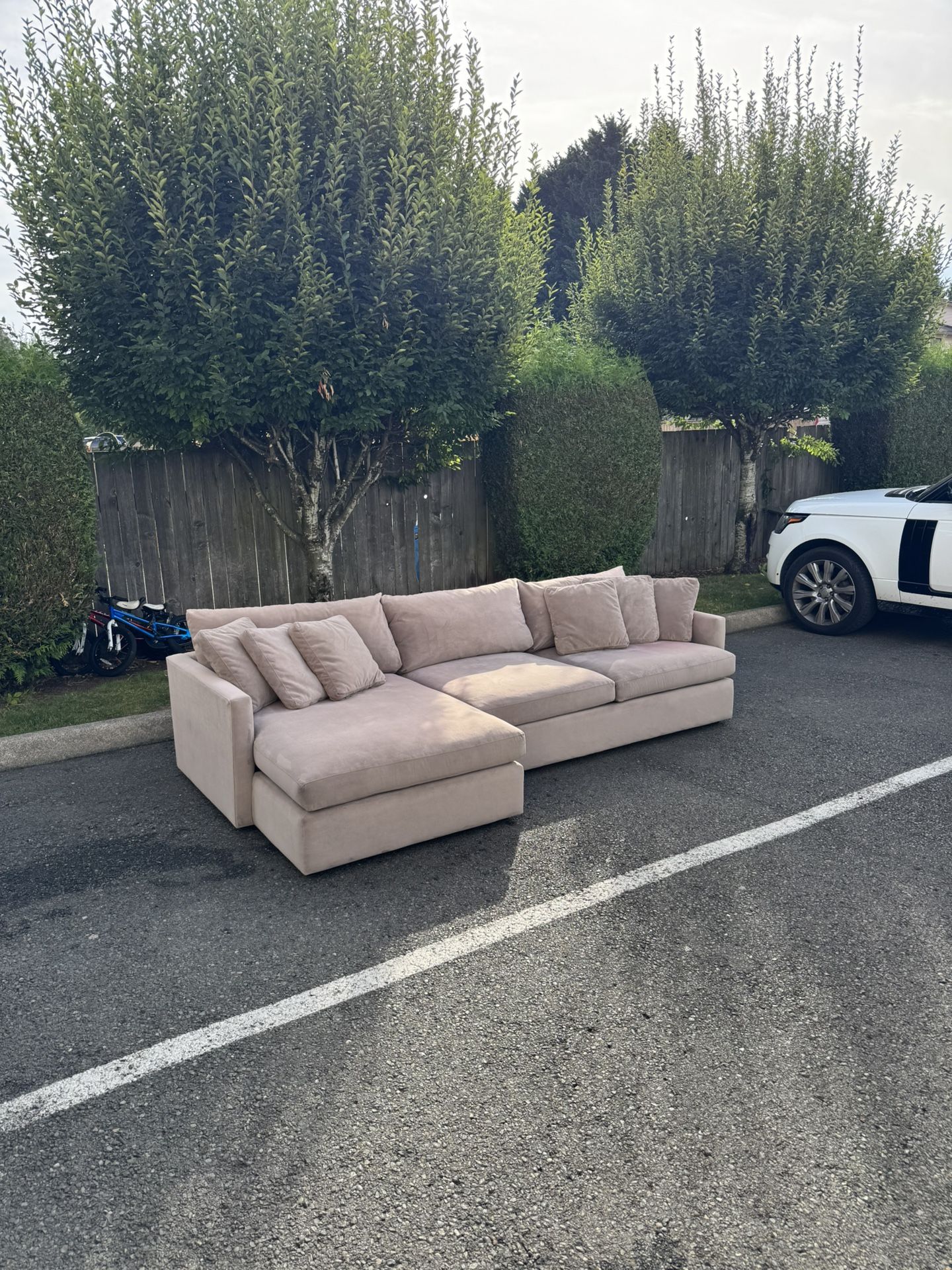 Crate And Barrel Sectional Couch