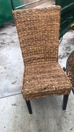Wicker Chair brown