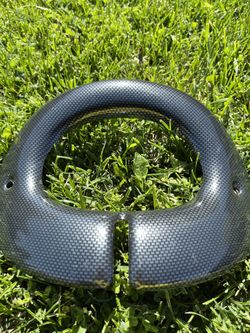 Corbin Seat carbon fiber back rest coverer plate