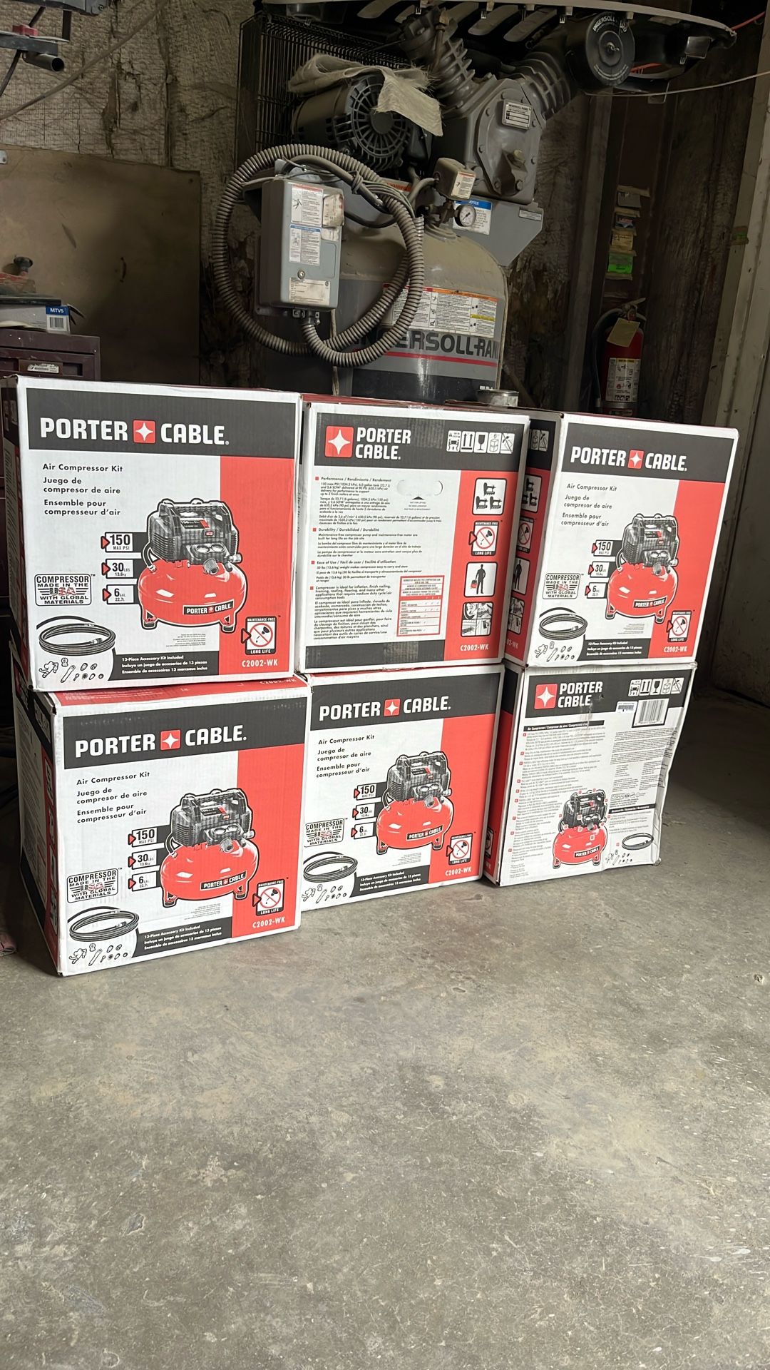 6 Gallon Porter Cable Compressor