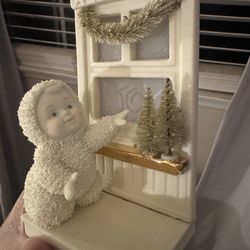 DEPARTMENT 56 SNOWBABIES Porcelain Figurine A BABY BRINGS JOY #69(contact info removed) MIB