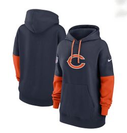 Chicago Bears Nike City Club NFL Hooded Pullover Sweatshirt/Hoodie Men's Sz Med 