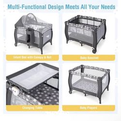 Nursery Center Travel Playard 