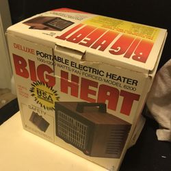Big Heat Small Electric Hester 1500 Watt
