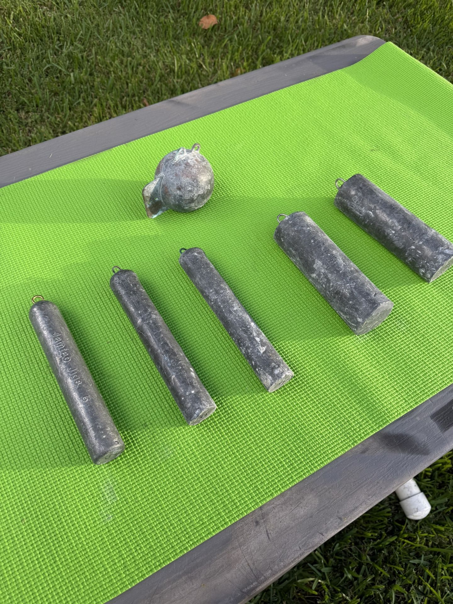 Deep Drop Fishing Weights And Down Rigger Ball Lot