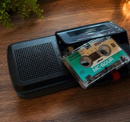 Vintage Sony mini recorder, cassette