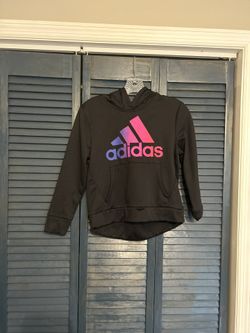 children’s black Adidas hoodie 