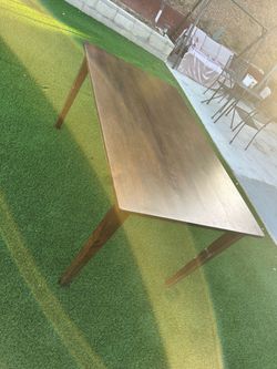 Wood table
