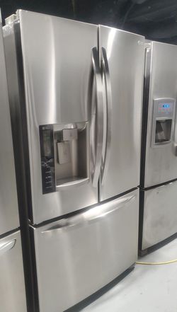 LG 3-Door Stainless Steel Fridge
