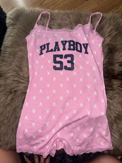 Playboy bunny pink romper