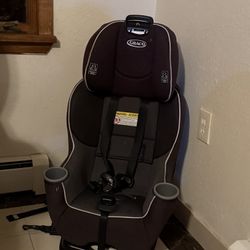 Black Car Seat Three And One Grayco