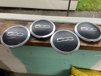 Fiat 500 Center Caps