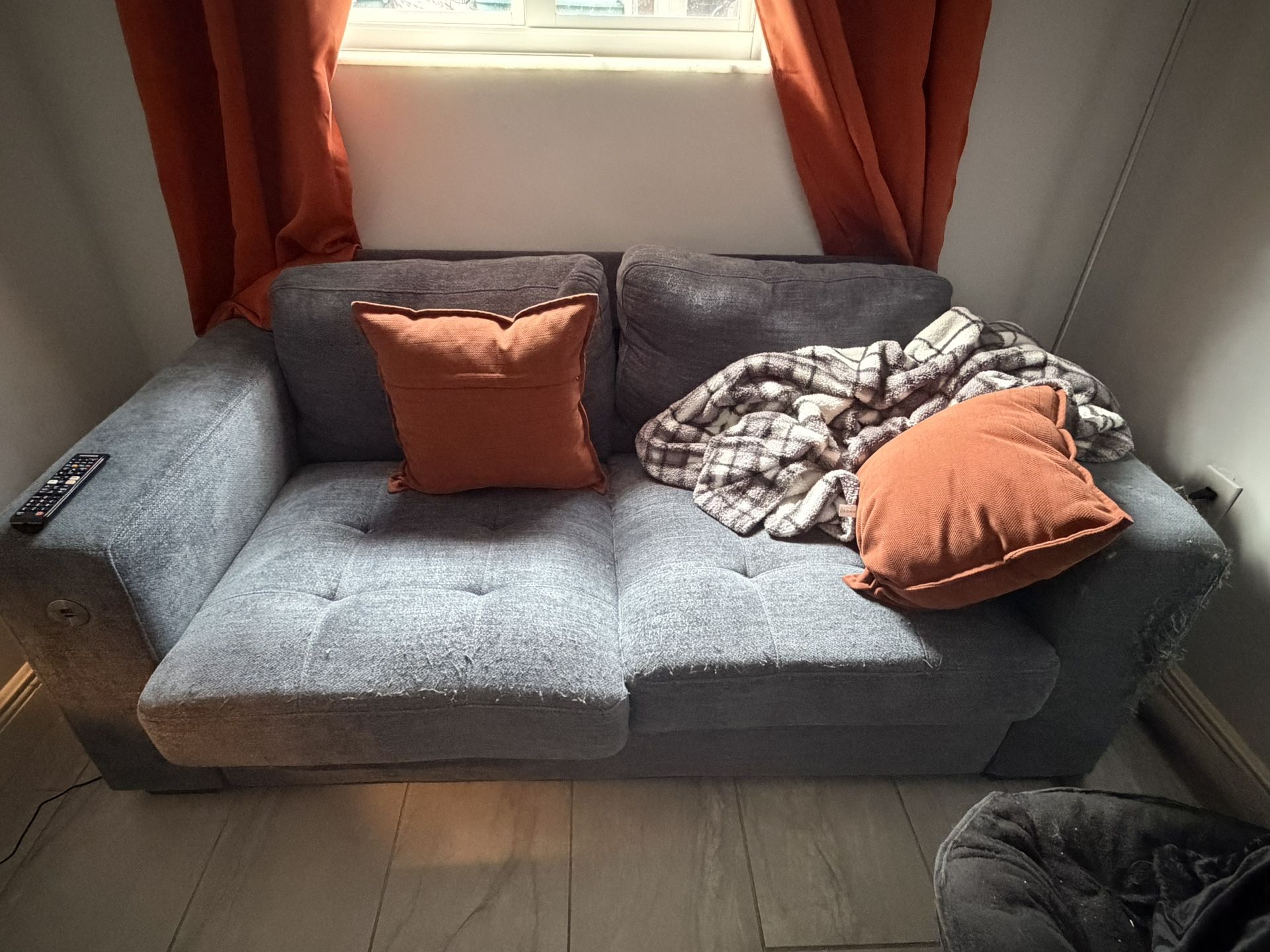 Small Couch, Blue