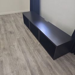Black TV STAND
