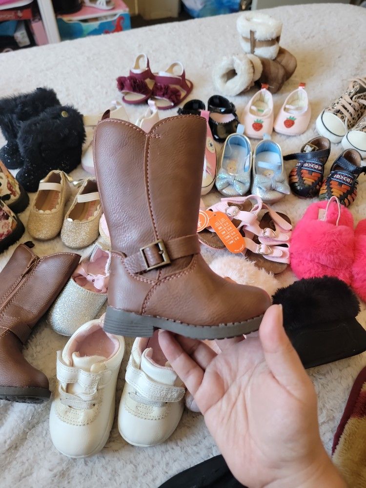 Baby Boots Brown