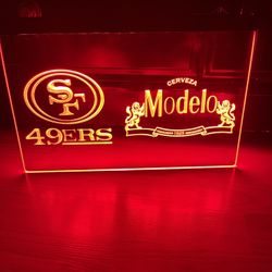 LED NEON RED LIGHT SIGN 8x12