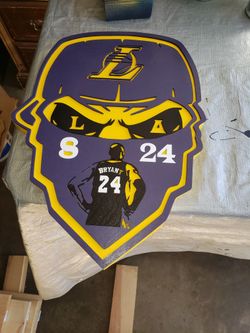 Kobe Bryant Laker Plaque 