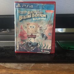 SpongeBob Rehydrated Ps4 