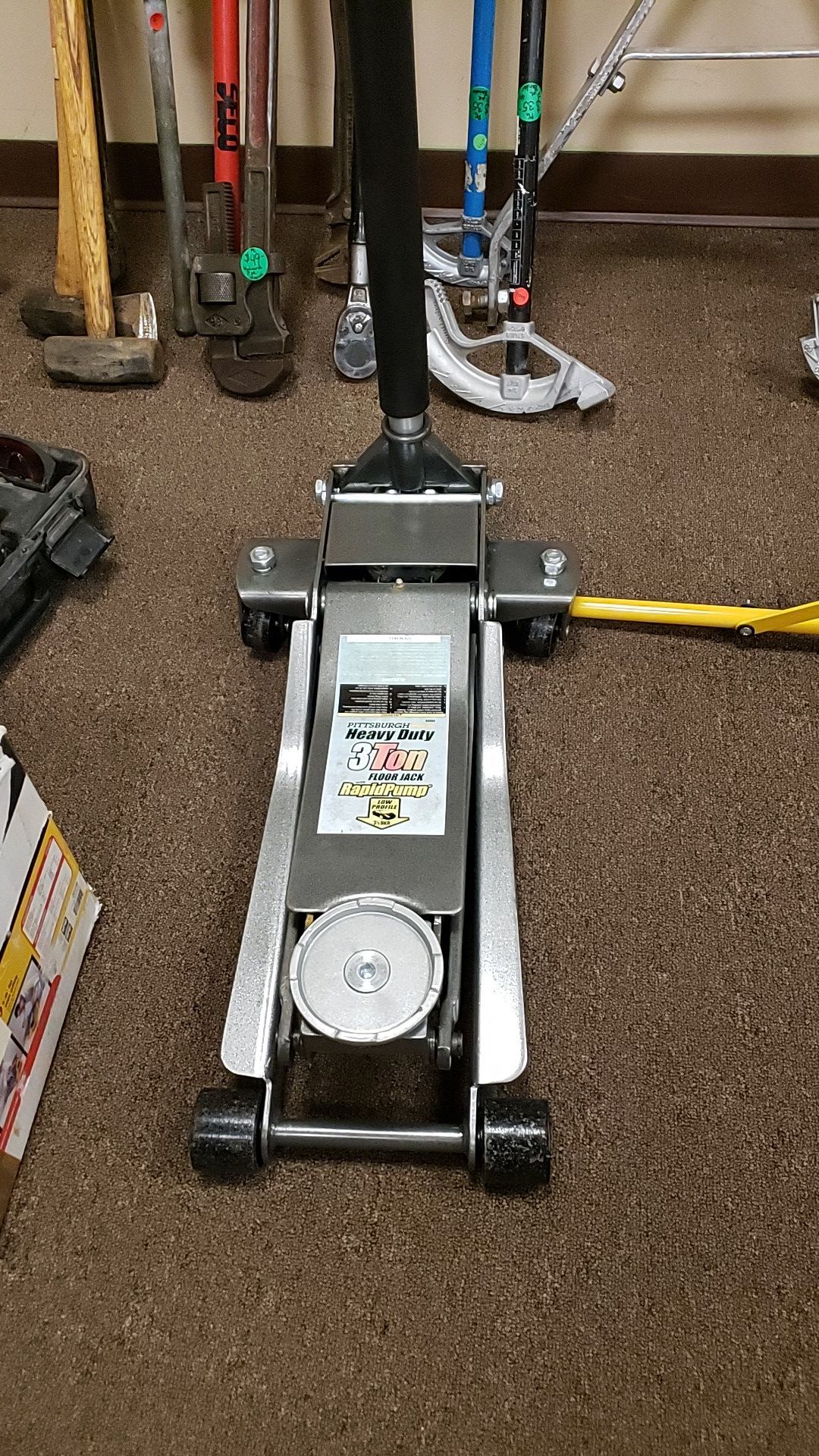 Pittsburgh 64264 Heavy Duty 3 Ton Floor Jack