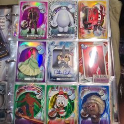 2026 disney cards autos, numbered , refractor and base
