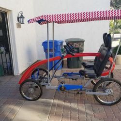 Custme 4 Wheel Bike