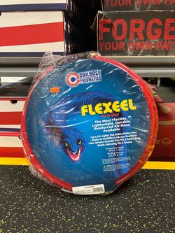 FLEXEEL HOSE, 3/8 ID X 100FT, 1/4 MPT TR RED
