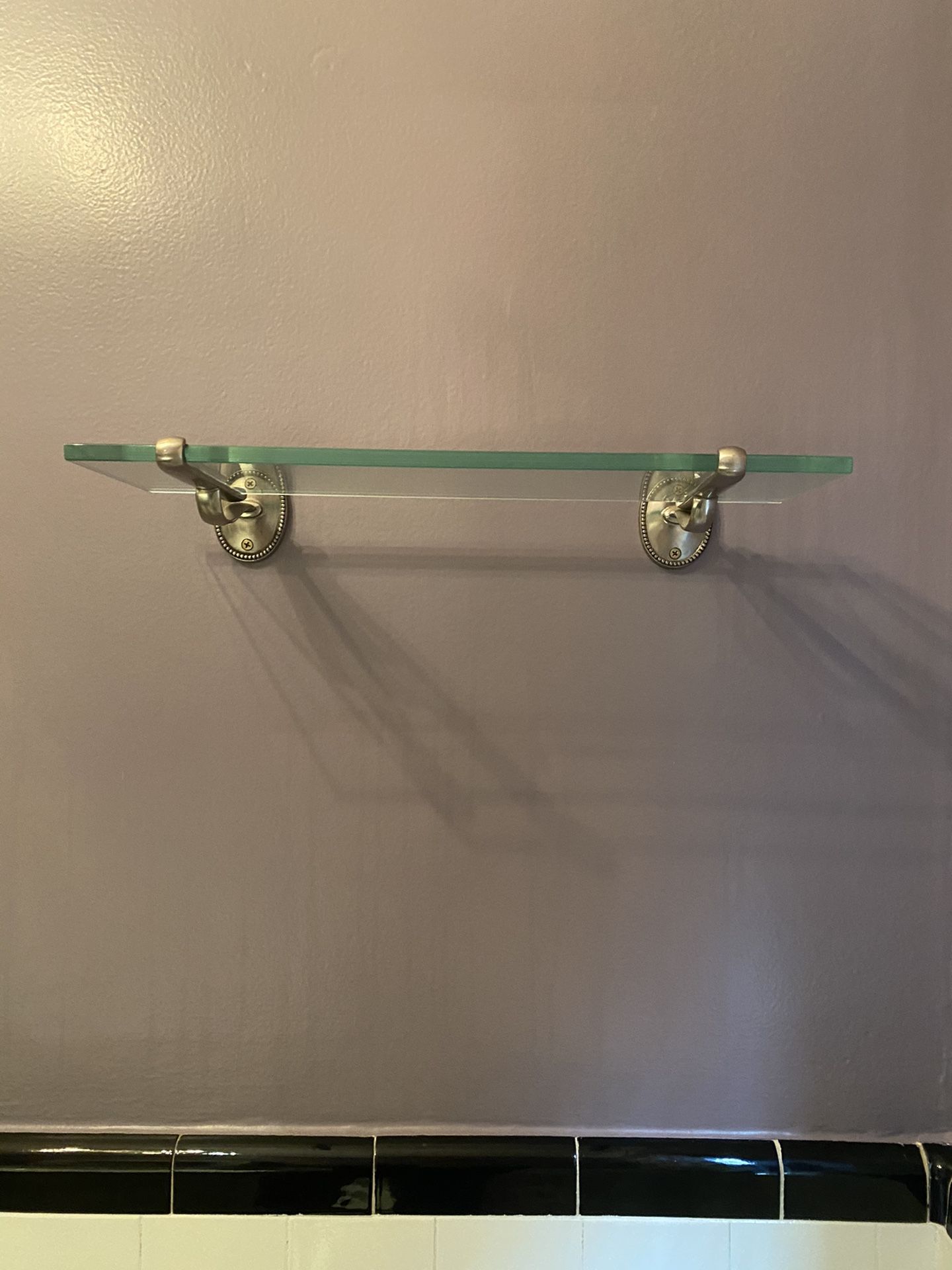 POTTERY BARN Antique Beaded Bath Shelf