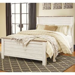 Brand New Ashley Willowton Queen Bed Frame 