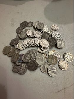 80 Mercury Dimes