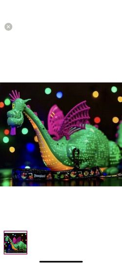 50th Anniversary Disney Dragon Popcorn Bucket 